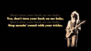 Santana - Black Magic Woman (lyrics)