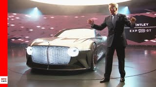Bentley EXP 100 GT Unveiling