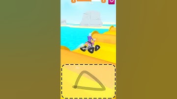 Scribble Rider | Level 1 Gameplay  Android/iOS Mobile Casual Game #shorts #gaming #tiktok #games