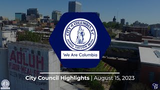 City Council Highlights | August 15, 2023