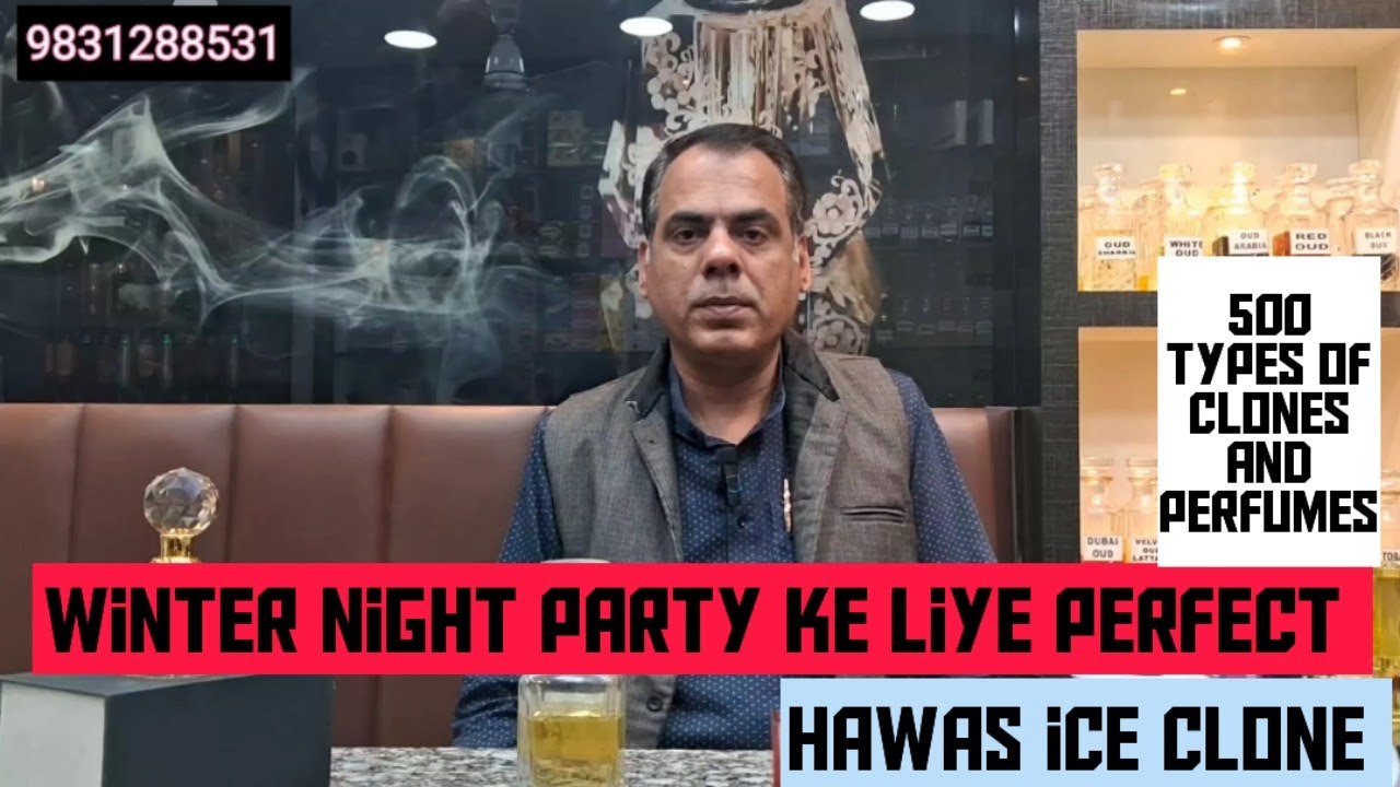 Best in winter night / rasasi hawas ice men perfume and attar