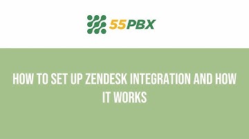55PBX | How to set up Zendesk Integration and how it works