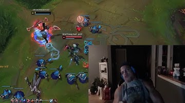 Tyler1 Insane 1v3 Draven Outplay Toplane