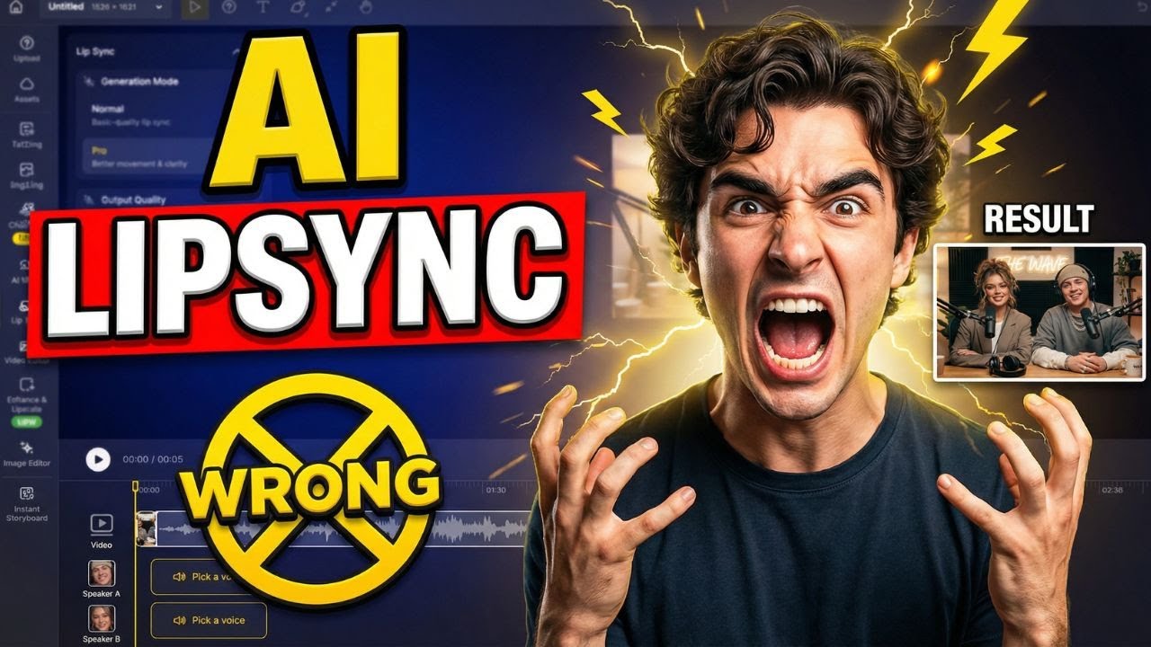 Dzine AI Tutorial: From Text to Image to Lip Sync