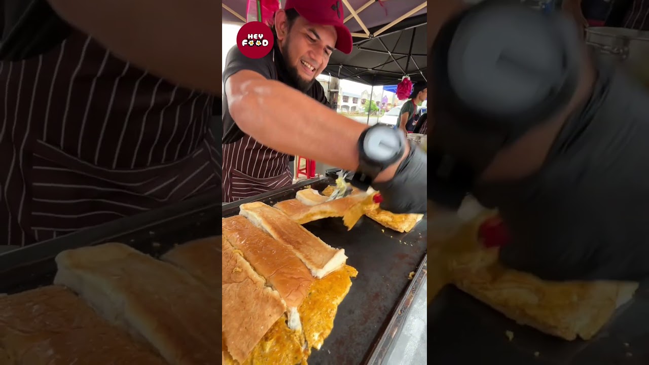 RM5 Roti John Fries Cheese!📍Bazar Taman Merdeka, Batu Berendam, Malacca