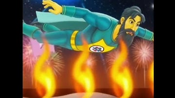 SUPERRABBI SAVES HANUKKAH 2(חנוכה) - A  Jewish, Israeli Superhero - סופררבי - גיבורי על