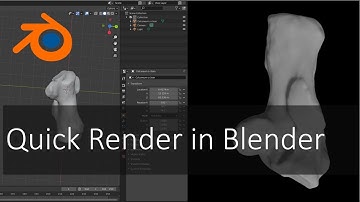 Quick Render | Blender for Paleontologists Video 4