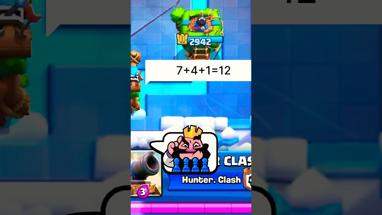 Calculation Gone Wrong 😑 #clashroyale #supercell #gaming