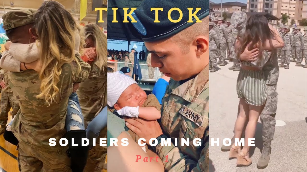 Soldiers Coming Home TikTok Compilation 1 YouTube