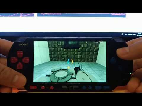 Test portal on PSP (quake engine)