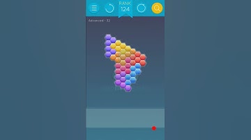 Puzzlerama Blocks Hexa Advanced Solution Level 33