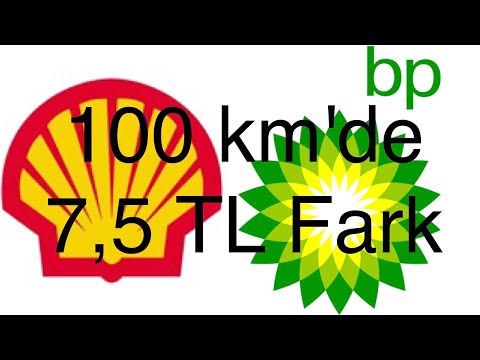 100 km'de 7,5 TL Fark/Shell-BP Benzin Tüketimlerini Karşılaştırdık