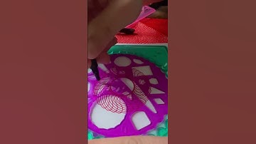 Spirograph#spirograph #art #theothersideofmakebelieve #relaxing #dothingsyoudontwanttodo #satisfying