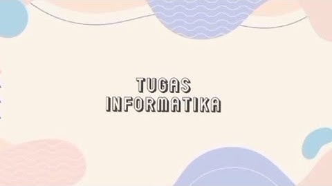 Tugas Informatika ~ presentasi pengertian & fungsi perangkat komputer | SMAN 1 CIBUNGBULANG