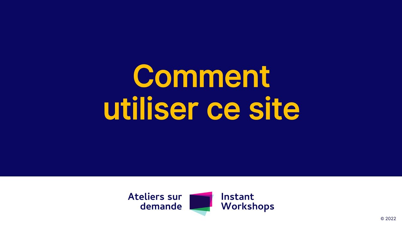 Les ateliers sur demande