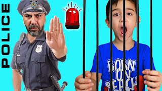 Demir And Dad Pretend Play Police Cop Stories For Kids