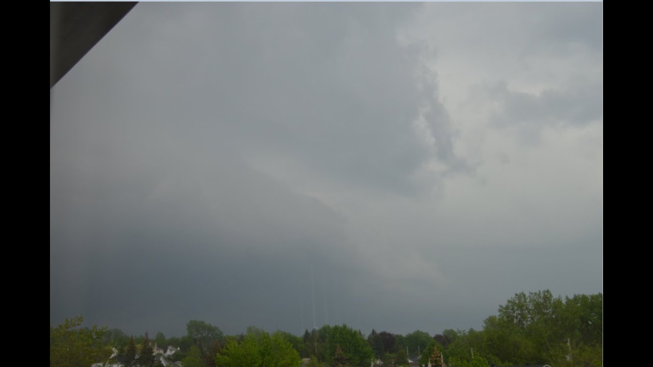 Severe Thunderstorm with Intense Lightning and Crazy Rainfall - May ...