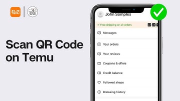 How to Scan QR Code on Temu App 2024