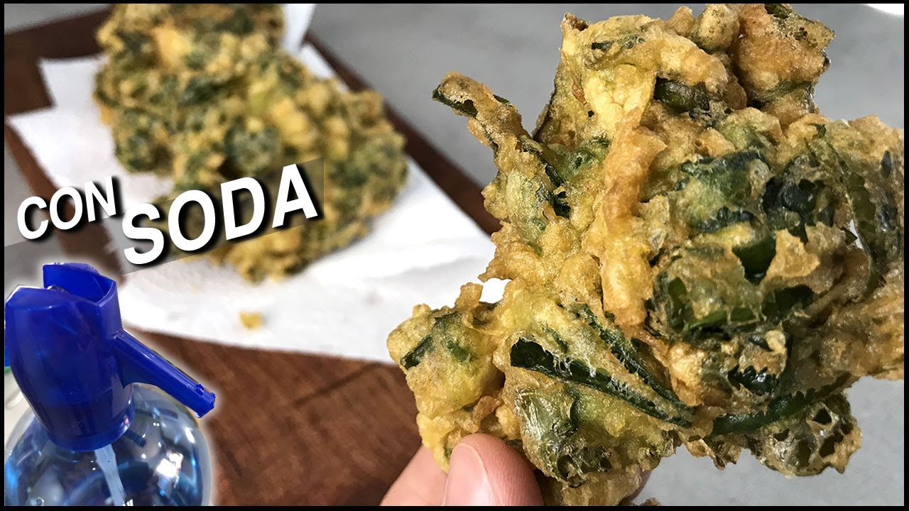 BUÑUELOS de ESPINACA - Receta FACIL
