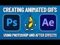 How to create animated GIFs using Adobe Photoshop and Adobe After Effects