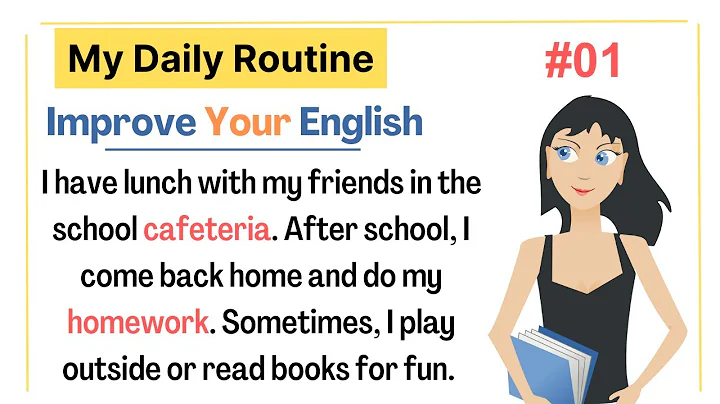 My Daily Routine | Learning English Speaking | Level 1 | Listen and Practice #01