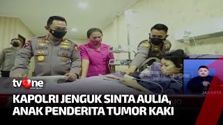 Download lagu Penuhi Janji, Kapolri Jenguk Sinta Aulia Anak Penderita Tumor Kaki | Kabar Pagi tvOne