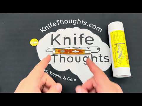 GEC  2026 AMKCA Club Knife Fishtail in Harvest Gold Jigged Bone