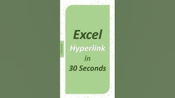 Excel Tricks - Hyperlink in 30 Seconds #microsoftexcel #excel #tricks
