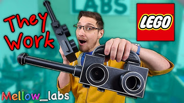 I Built GIANT Working Lego Walkie-Talkies