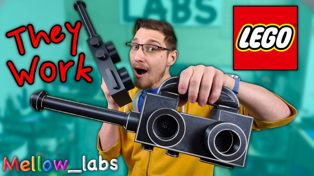 Я построил ОГРОМНЫЕ рабочие рации Lego