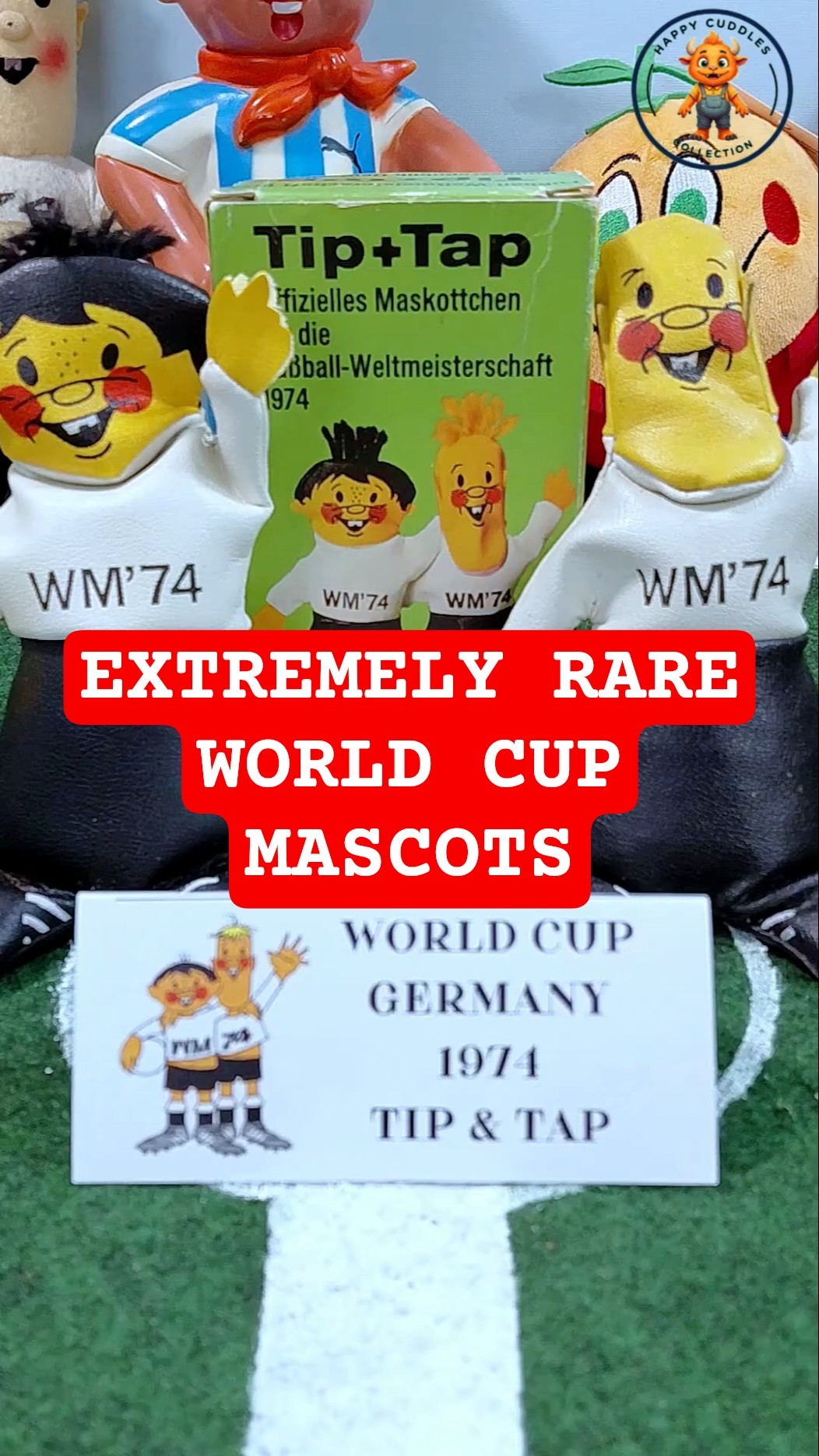 FIFA World Cup 1974 West Germany Leather Mascots! ⚽️ #WorldCup