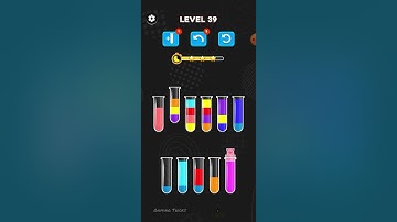 Water Color Sorting|Level 39