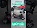 GECO SENIO SB4 250W 24V 12Ah Elektromobil Seniorenmobil Faltbar #senioren #emobility #senior