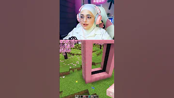 كيف تبني بوابة نذر واقعيه في ماينكرافت 
