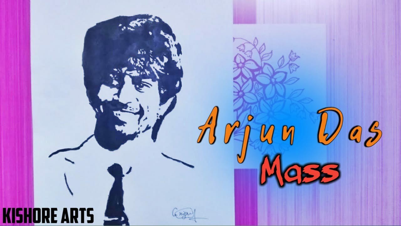 Arjun das master whatsapp status🔥🔥😎 || arjun das master stencil art 💕