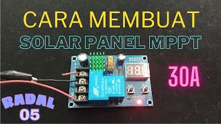 Cara membuat System SCC MPPT solar charge controller panel  DIY mppt