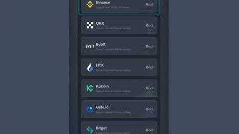 How to Create Binance API and Bind it to Otrading