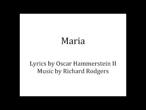 How do you solve a problem like maria lyrics