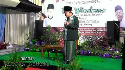 TAUSIYAH NGAPAK LUCU K H  MUHSININ TOHA MOGA PEMALANG