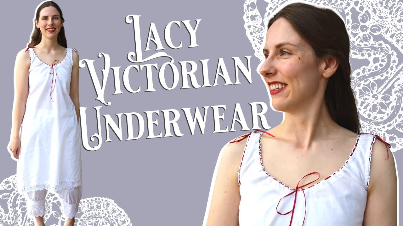 I spent over 48 hours knitting lace for my victorian underwear (and I'm never doing it again!)
