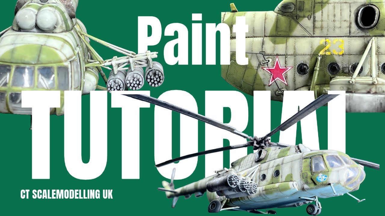 Paint Assault Helicopter Mi8 MT 