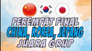 DAFTAR TIM PEREMPAT FINAL THOMAS DAN UBER 2024 ~ Jepang, Korea, China JUARA GRUP