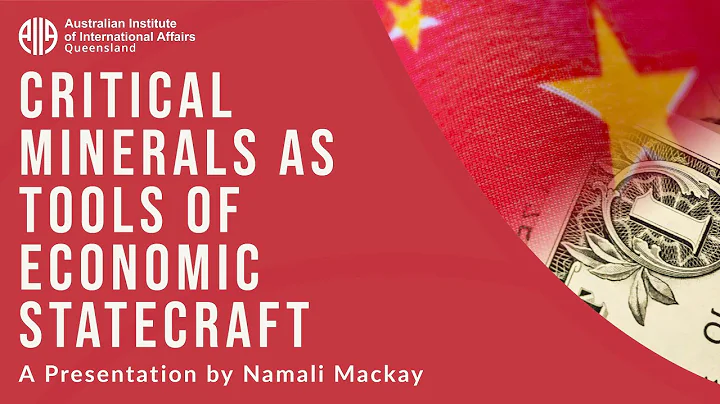 Critical Minerals as Tools of Economic Statecraft | Namali Mackay