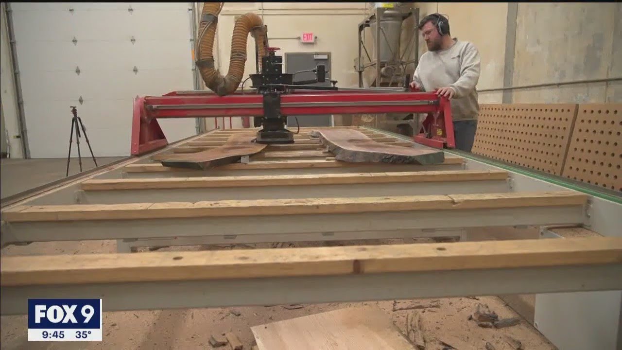 Discarded urban trees find new life in Minneapolis