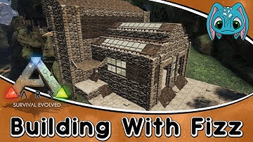 ARK:Survival Evolved Building w/ Fizz :: Large Stable Building Build