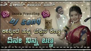 💔ಕಾಶ್ಮೀರ ಹಣ್ಣ ಬೆಕ್ಕಿನ ಕಣ್ಣಾ  🔥DJ Song 💞 Kashmir Han bekkin kan dj song 💔 New insta trending DJ song 