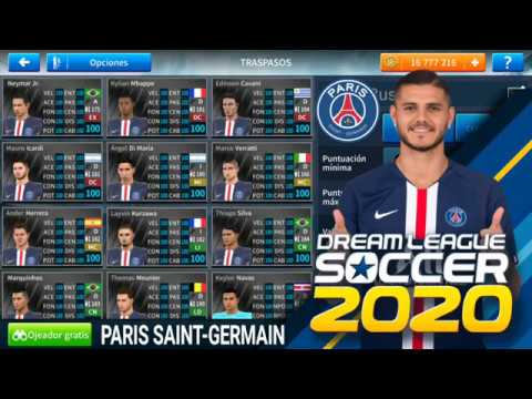 Plantilla del Paris SaintGermain (PSG) para Dream League Soccer 2019