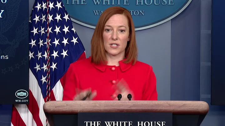 Jen Psaki speaks on President Biden's vaccination plan