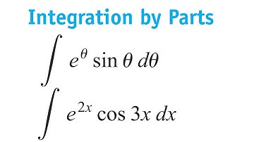 Integration by parts exponential and trigonometric functions | Thomas Calculus Ex 8.1 | Urdu Hindi