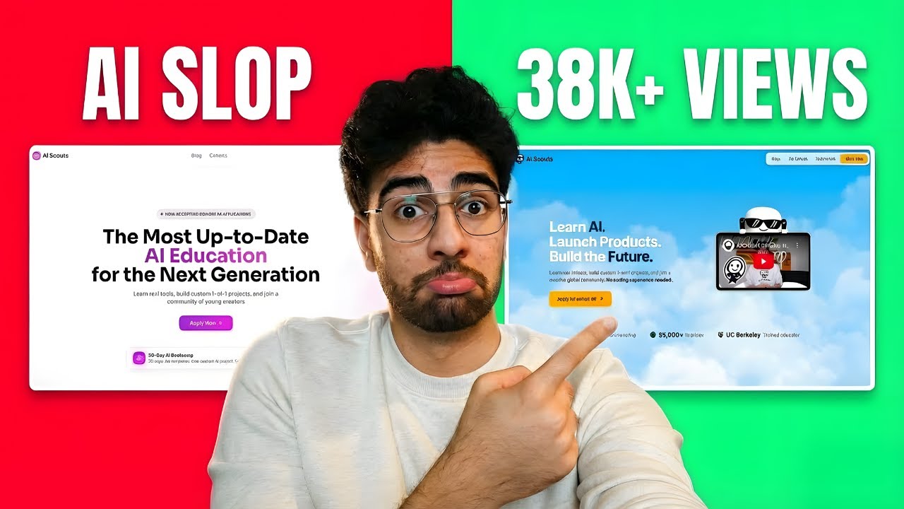 How to AI generate beautiful website design (POV: Machine Learning Engineer)